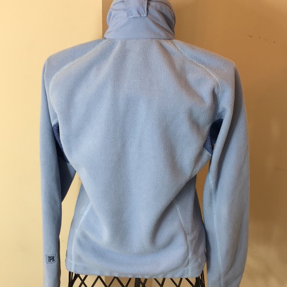 Patagonia Light Blue Full Zipper Fleece Jacket - Picture 8 of 11